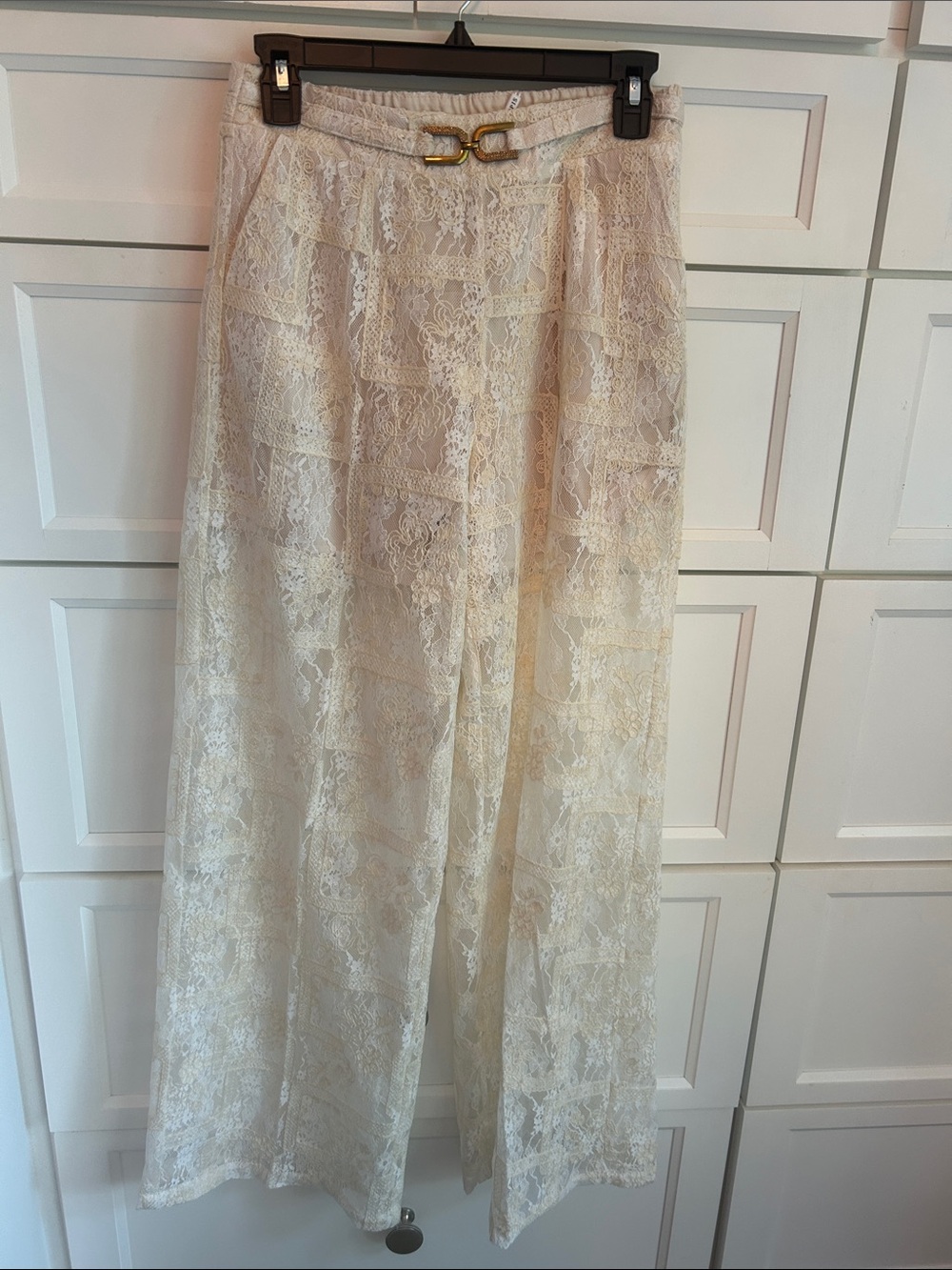 Elppis Sheer Pants with lined shorts